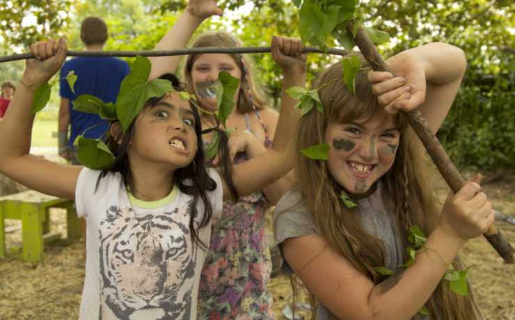 The feisty children playing in HONAZ